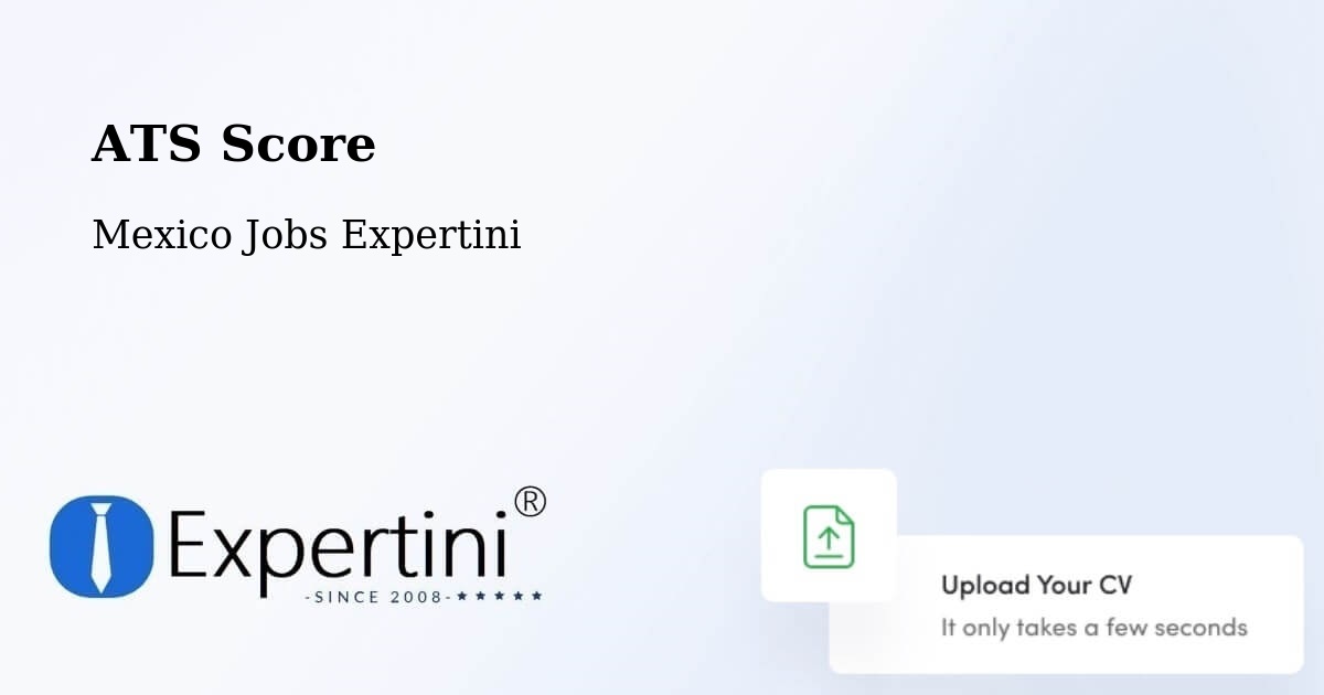 Resume ATS Score & Job Description Match Tool – Las Margaritas - Mexico Jobs Expertini